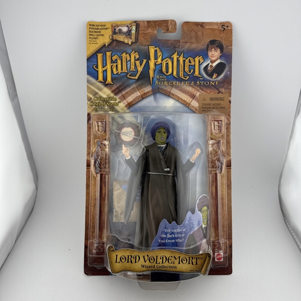 Harry Potter Lord Voldemort Action Figure Sorcerer's Stone Wizard Collect 2001